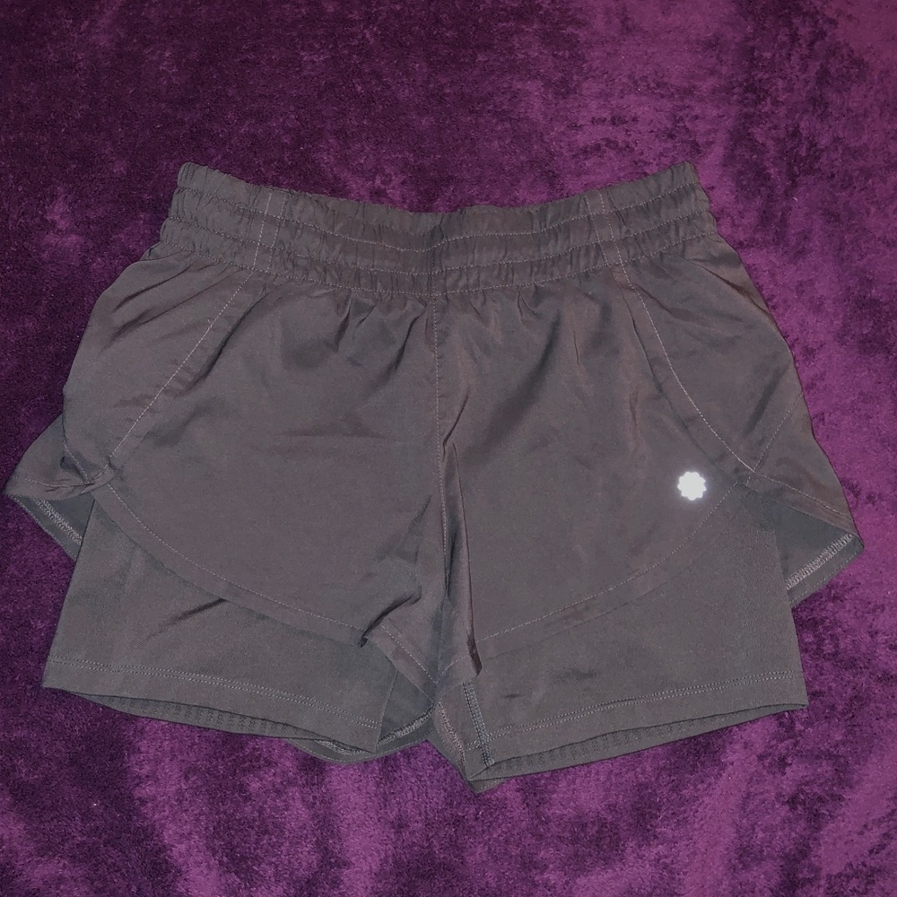 Athleta 2 in 1 Running shorts